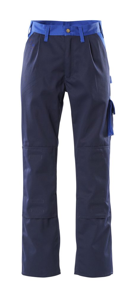 Broek met kniezakken 00979 - 111 - marine/korenblauw