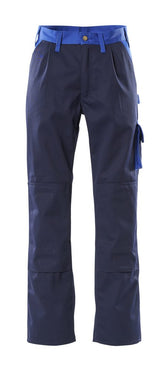 Broek met kniezakken 00979 - 111 - marine/korenblauw