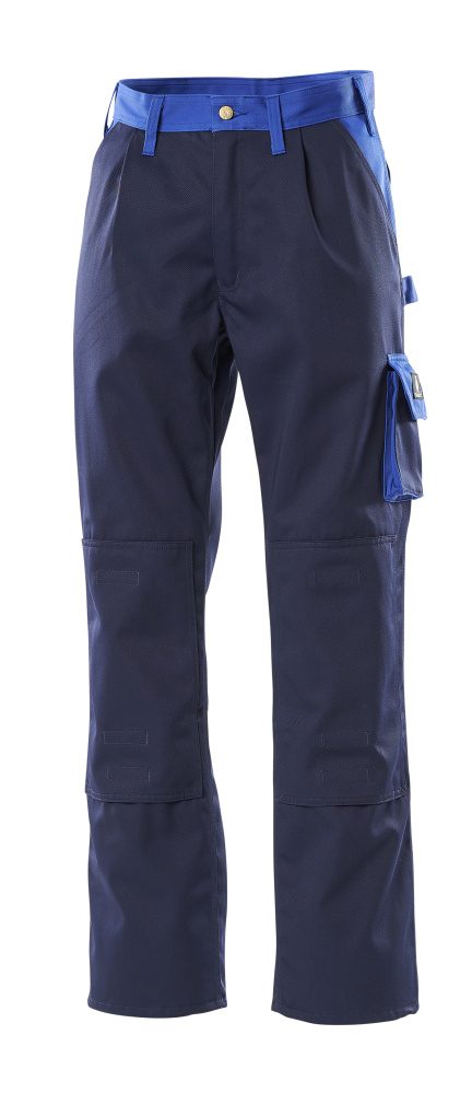 Broek met kniezakken 00979 - 111 - marine/korenblauw