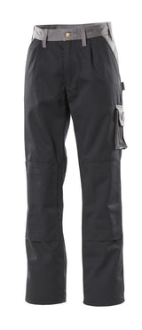 Broek met kniezakken 00979 - 9888 - zwart/antraciet