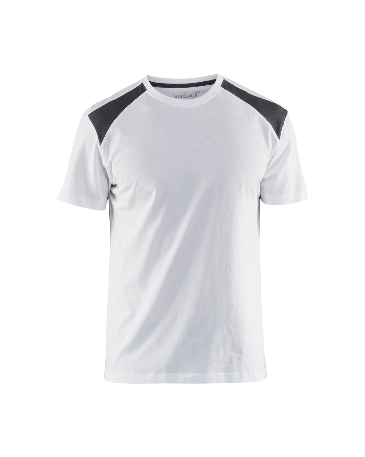 T-shirt Industrie 3379 - Wit/Donkergrijs