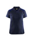 Poloshirt Dames 3390 - Marineblauw/Korenblauw