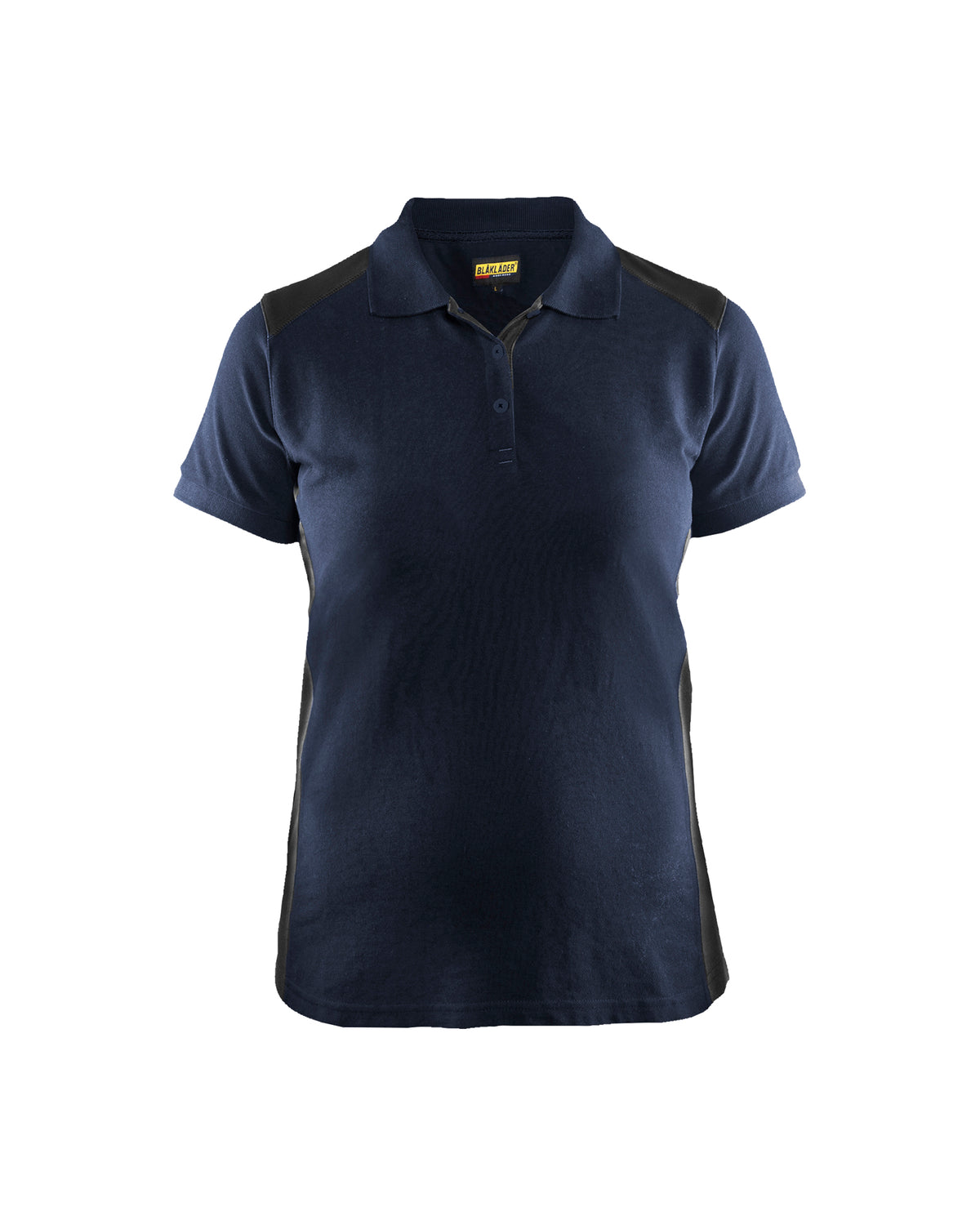 Poloshirt Dames 3390 - Donker marineblauw/Zwart
