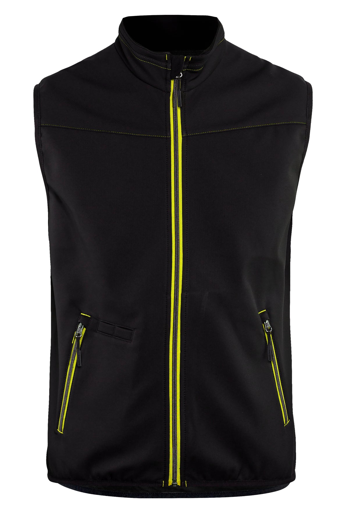 Softshell Bodywarmer 3850 - Zwart/High Vis Geel