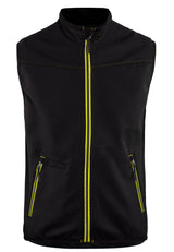 Softshell Bodywarmer 3850 - Zwart/High Vis Geel
