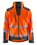 Softshell Jack High-Visibility 4491 - High Vis Oranje/Medium grijs