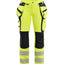 High-Visibility Werkbroek Dames 7197 - High Vis Geel/Zwart