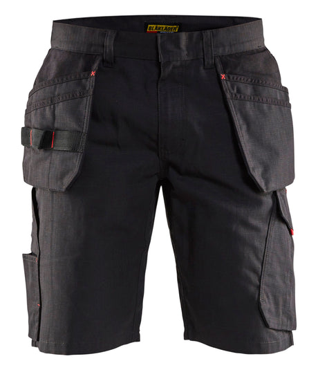 Service short 1494 - Zwart/Rood