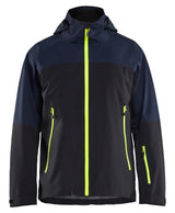 Shell Jack Striker - Donker marineblauw/High Vis Geel