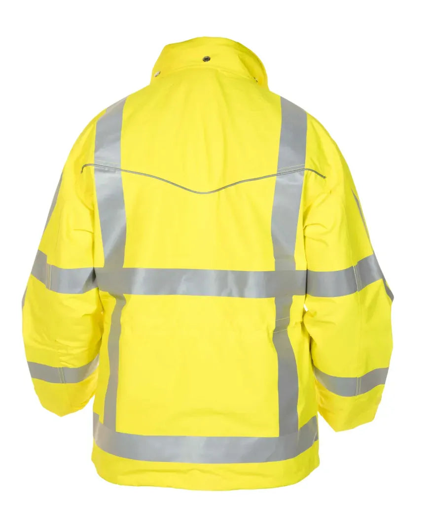 High-Visibility fleecejack RWS Franeker - Fluor Geel