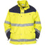 High-Visibility parka Feldkirchen - Fluor Geel - Marine