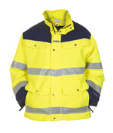High-Visibility parka Feldkirchen - Fluor Geel - Marine