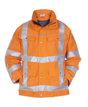 High-Visibility fleecejack RWS Franeker - Fluor Oranje