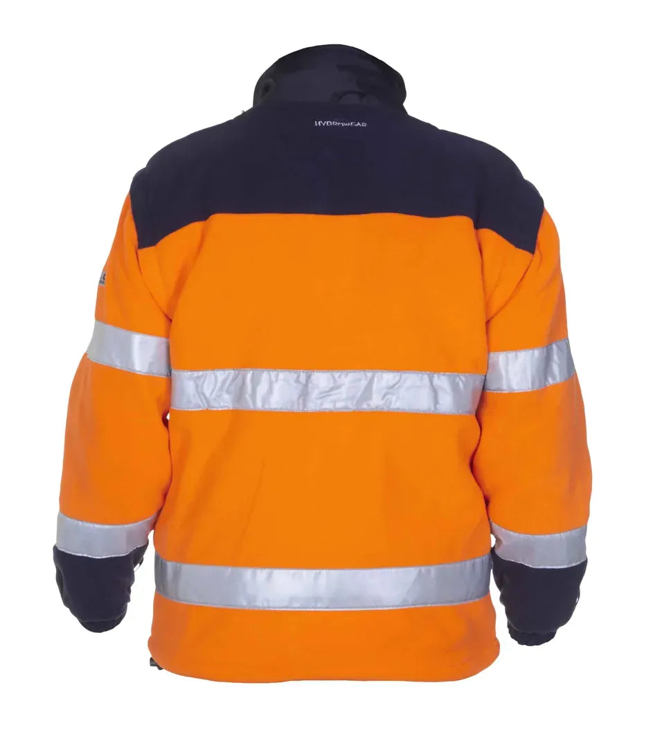 High-Visibility parka Feldkirchen - Fluor Oranje - Marine