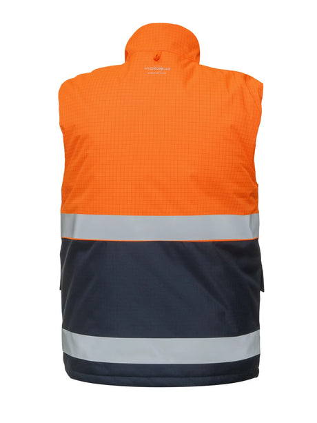 Bodywarmer Multinorm Metz - Fluor Oranje - Marine
