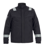 Multinorm softshell jack Menorca - Zwart