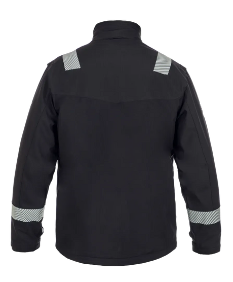 Multinorm softshell jack Menorca - Zwart