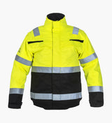 Multinorm pilotjack Morpeth - Fluor Geel - Zwart