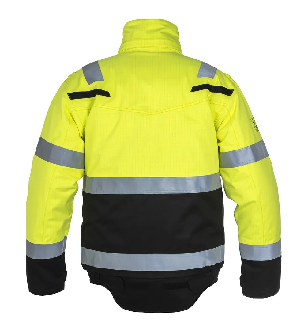 Multinorm pilotjack Morpeth - Fluor Geel - Zwart