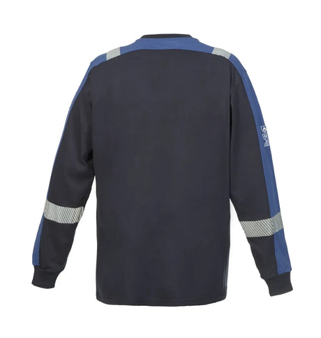 T-shirt Multinorm Japan - Marine - Korenblauw