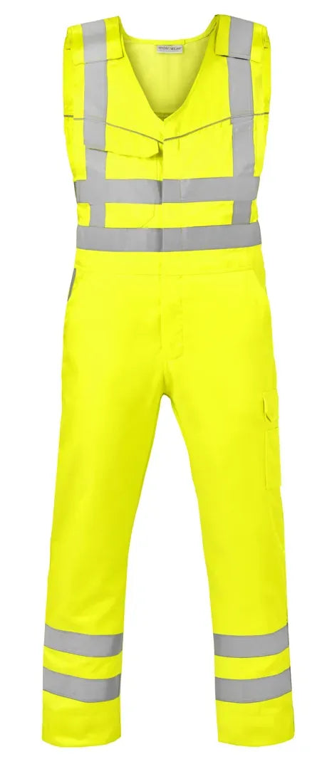 High-Visibility bodybroek Albany - Fluor Geel