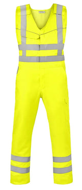 High-Visibility bodybroek Albany - Fluor Geel