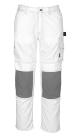Broek met kniezakken 05079 - 06 - wit