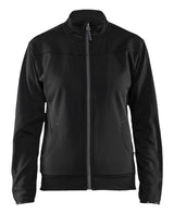 Sweatshirt Dames 3394 - Zwart/Donkergrijs