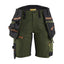 Short STRIKER Dames - Woudgroen/Roest