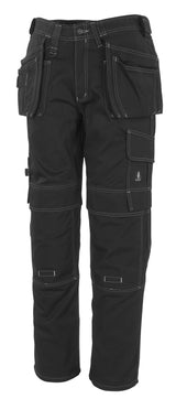 Broek met spijkerzakken 06131 - 09 - zwart