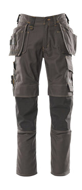 Broek met spijkerzakken Young 06231 - 18 - donkerantraciet