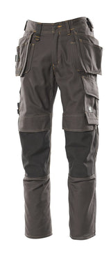 Broek met spijkerzakken Young 06231 - 18 - donkerantraciet