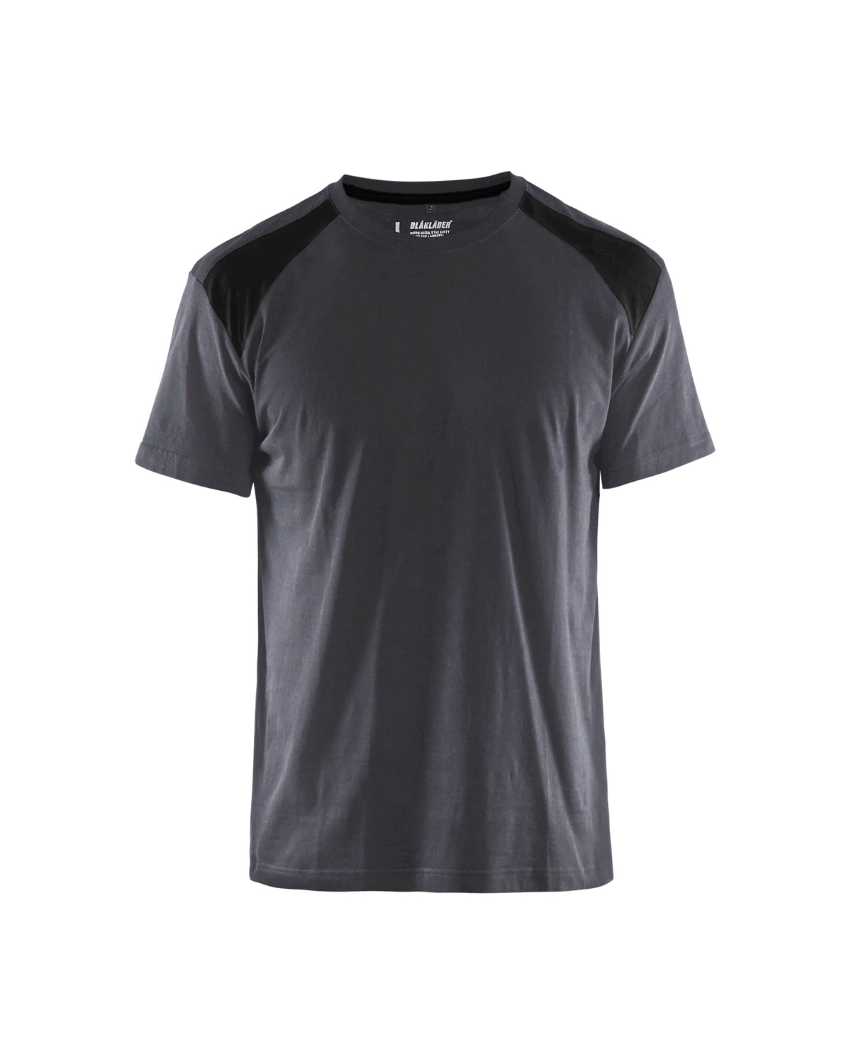 T-shirt Industrie 3379 - Medium grijs/Zwart