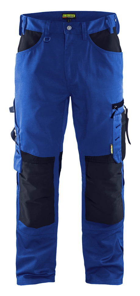 Werkbroek 1556 - Korenblauw/Zwart