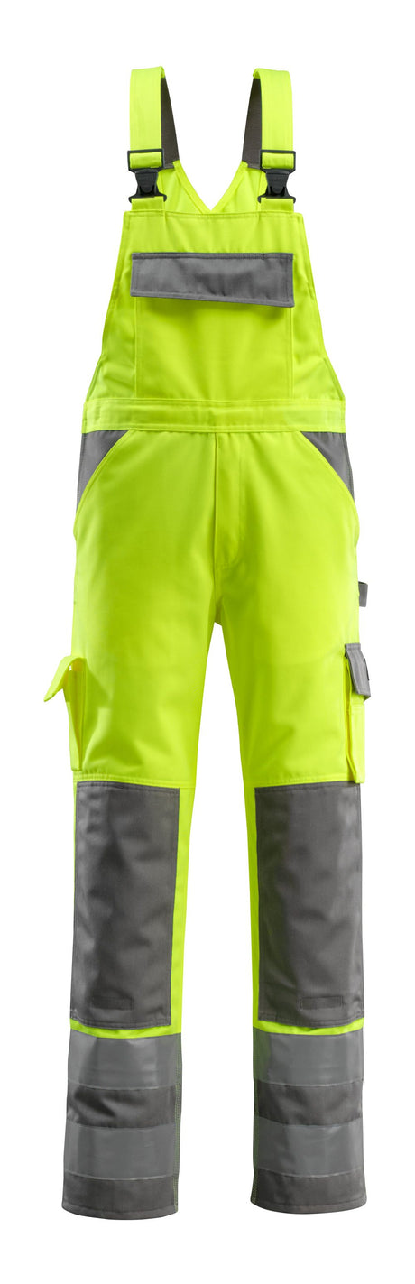 Amerikaanse overall 07169 - 17888 - hi-vis geel/antraciet