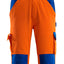 Amerikaanse overall 07169 - 1411 - hi-vis oranje/korenblauw