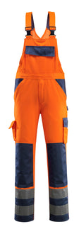 Amerikaanse overall 07169 - 141 - hi-vis oranje/marine