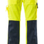 Broek met kniezakken 07179 - 171 - hi-vis geel/marine