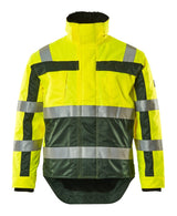 Winterjas 07223 - 1703 - hi-vis geel/groen