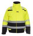 High-Visibility pilotjack Umag - Fluor Geel - Zwart