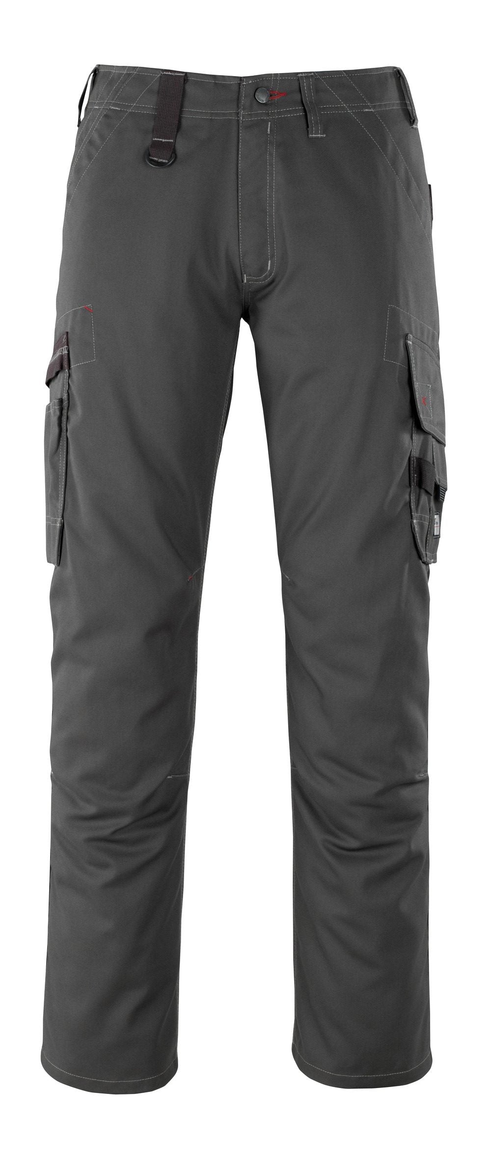 Broek met dijbeenzakken 07279 - 18 - donkerantraciet