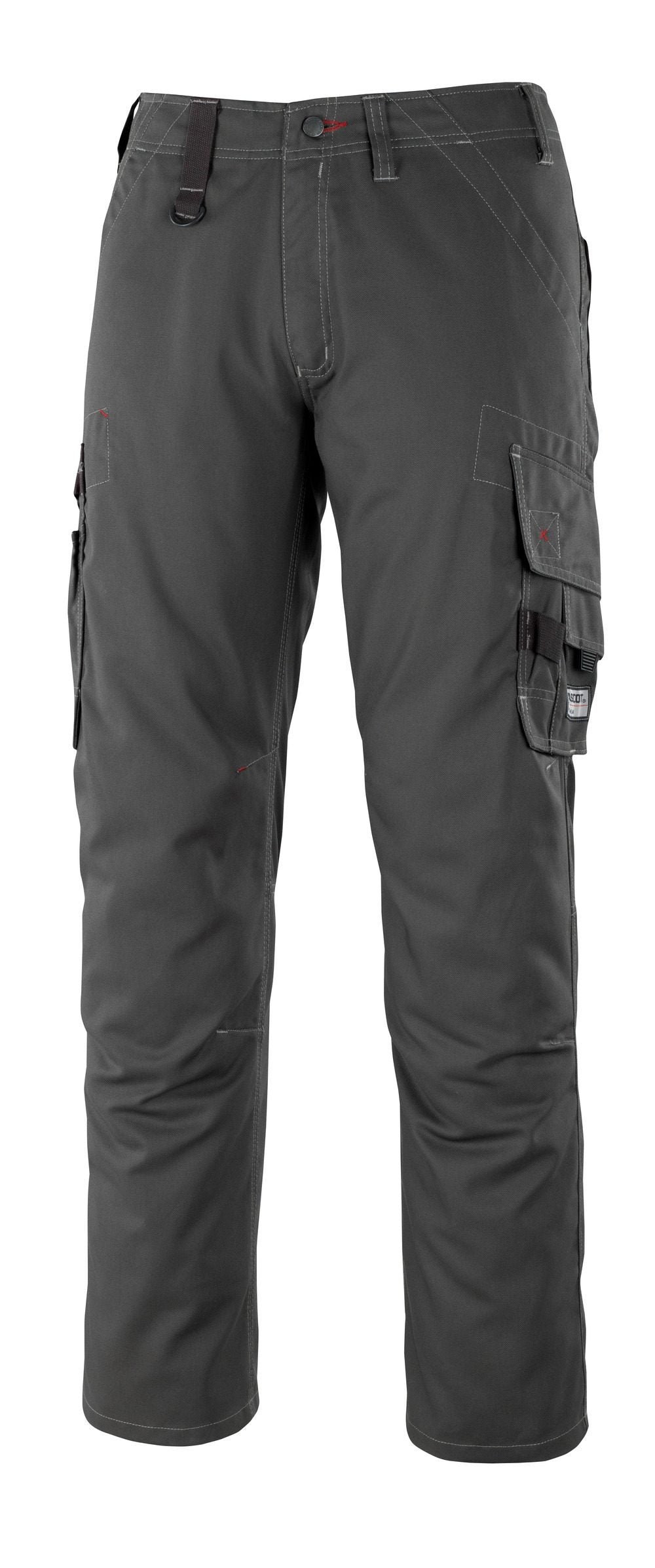 Broek met dijbeenzakken 07279 - 18 - donkerantraciet