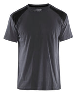 T-shirt Industrie 3379 - Medium grijs/Zwart