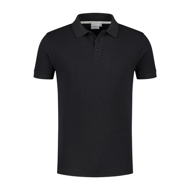Santino Santino poloshirt Max Black Poloshirt Black / XS, S, M, L, XL, XXL, 3XL