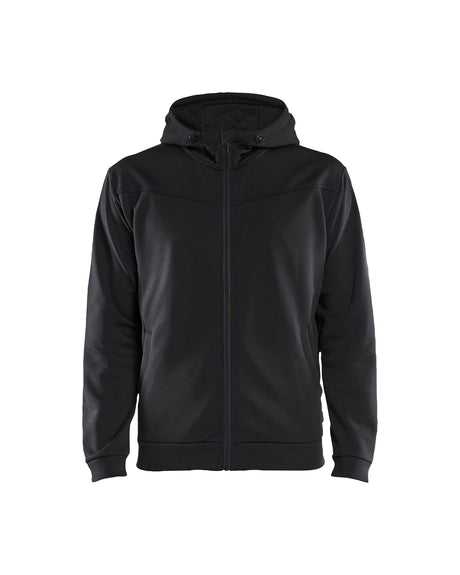 Hooded Sweatshirt met Rits 3363