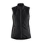 Softshell Bodywarmer Dames 3851 - Zwart/Donkergrijs