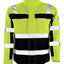 Winterjas 09335 - 171 - hi-vis geel/marine