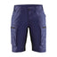 Service Short Dames 7149 - Marineblauw/Zwart