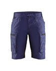 Service Short Dames 7149 - Marineblauw/Zwart