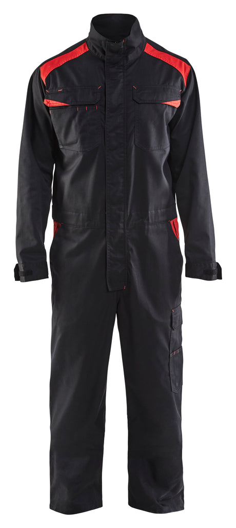 Overall Industrie 6054 - Zwart/Rood